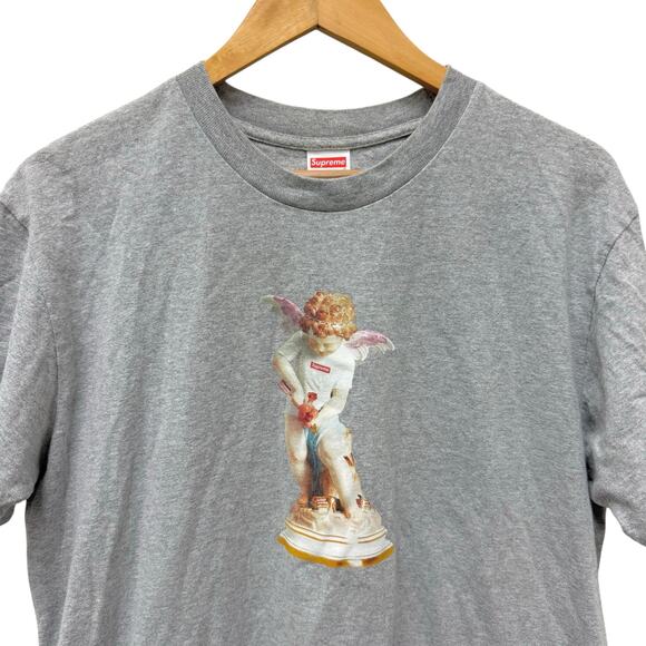 Supreme Cupid Tee‎ Shirt in Gray Men’s Size Medium - Picture 1 of 7